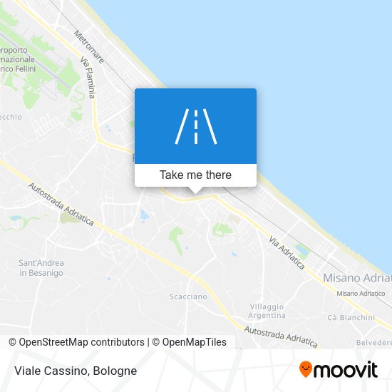 Viale Cassino map
