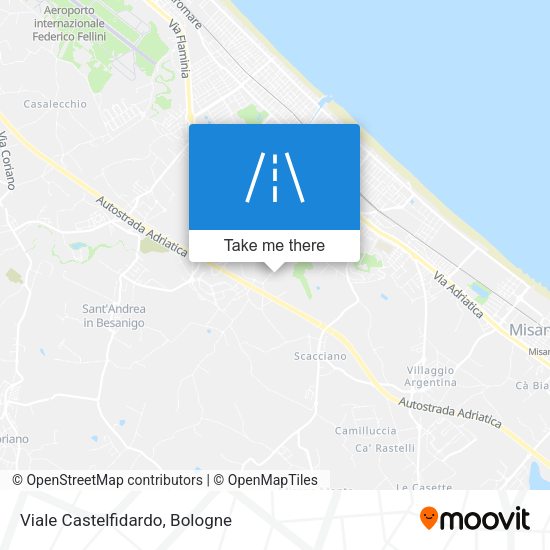 Viale Castelfidardo map