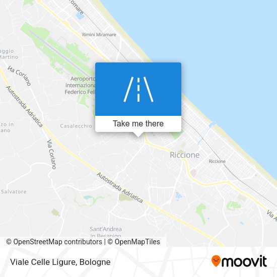 Viale Celle Ligure map