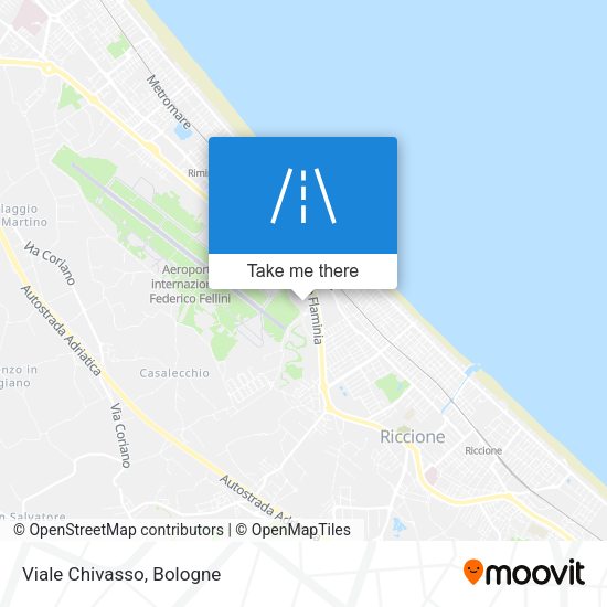Viale Chivasso map