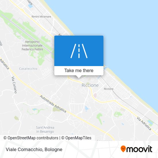 Viale Comacchio map