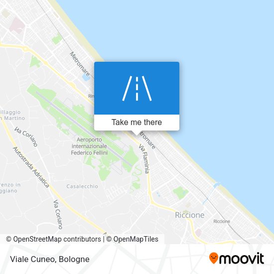 Viale Cuneo map