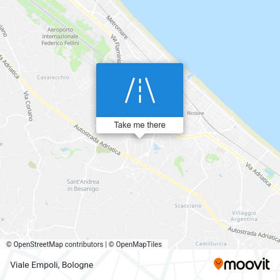 Viale Empoli map