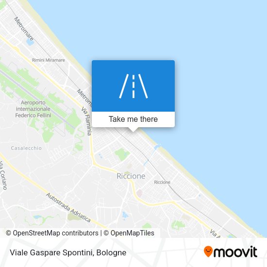 Viale Gaspare Spontini map