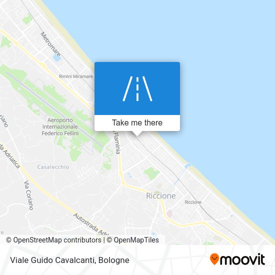 Viale Guido Cavalcanti map