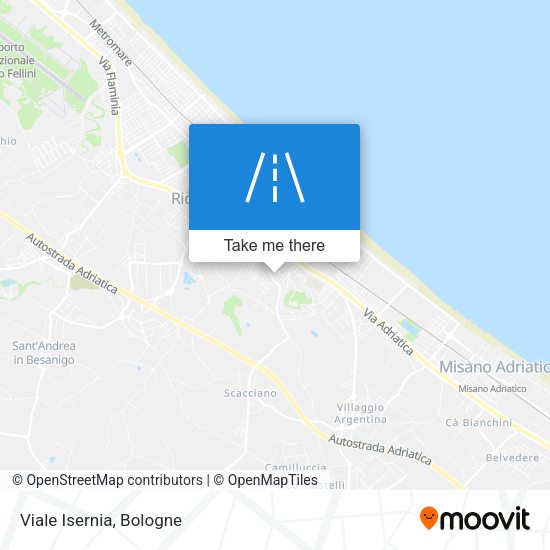 Viale Isernia map