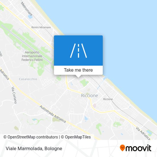 Viale Marmolada map