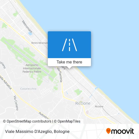Viale Massimo D'Azeglio map