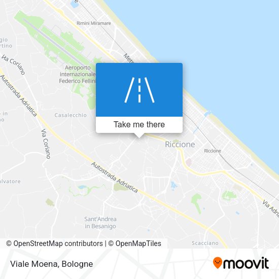 Viale Moena map