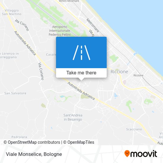 Viale Monselice map
