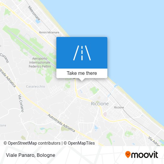 Viale Panaro map
