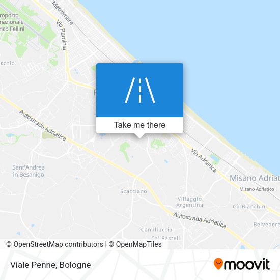 Viale Penne map