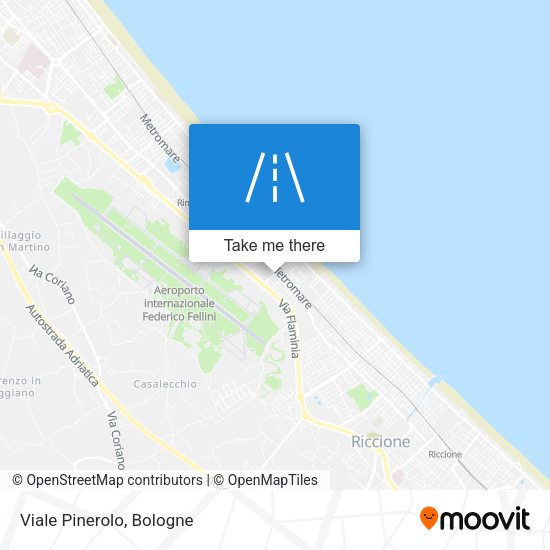 Viale Pinerolo map