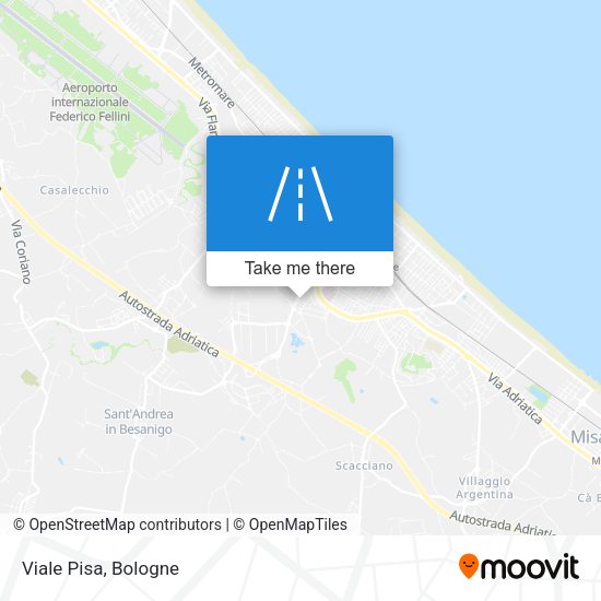 Viale Pisa map