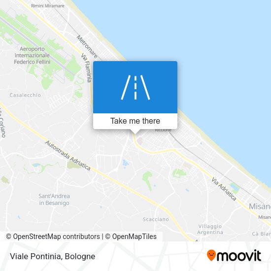 Viale Pontinia map