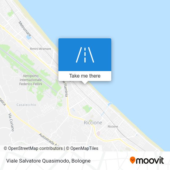 Viale Salvatore Quasimodo map