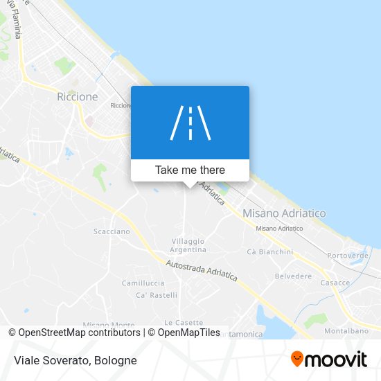 Viale Soverato map