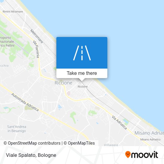 Viale Spalato map