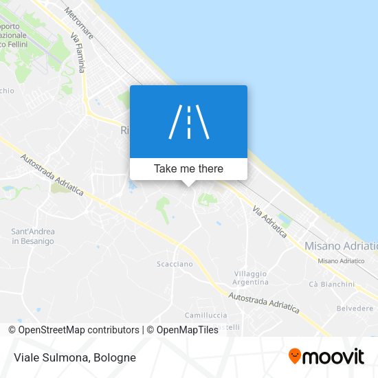 Viale Sulmona map