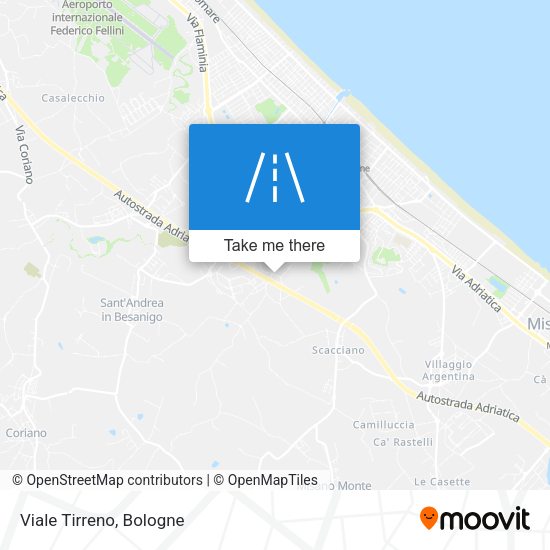 Viale Tirreno map