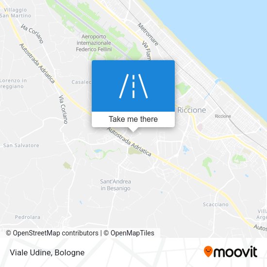 Viale Udine map