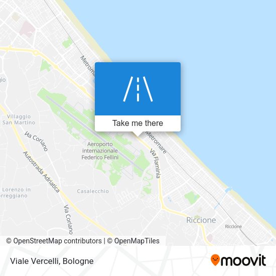 Viale Vercelli map