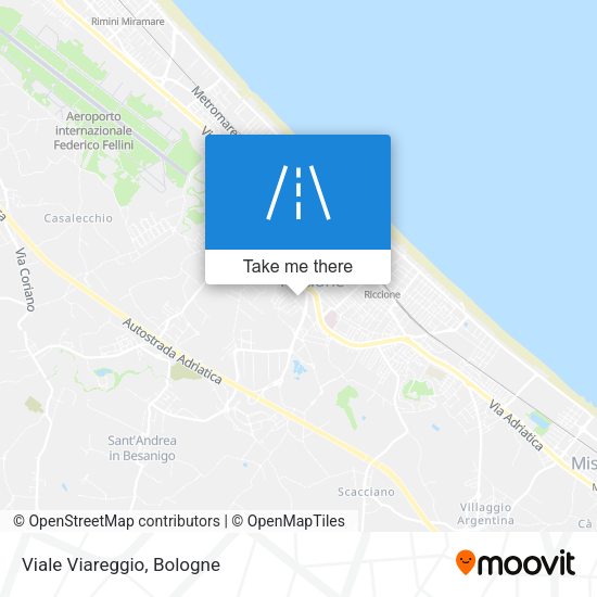 Viale Viareggio map