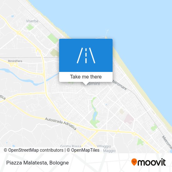 Piazza Malatesta map