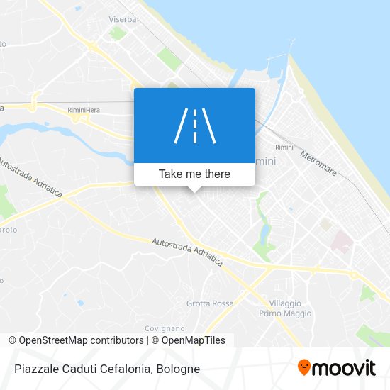 Piazzale Caduti Cefalonia map