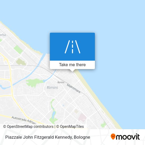 Piazzale John Fitzgerald Kennedy map