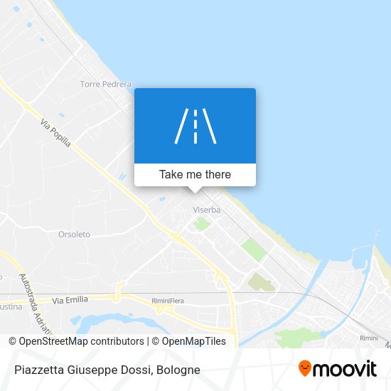 Piazzetta Giuseppe Dossi map
