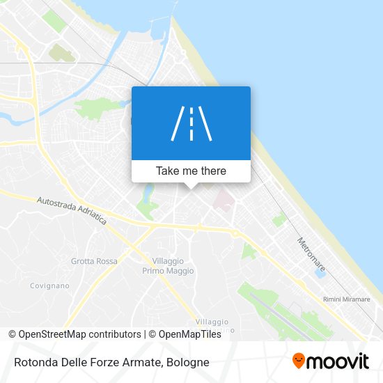 Rotonda Delle Forze Armate map
