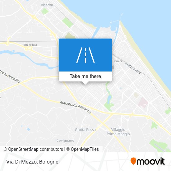 Via Di Mezzo map