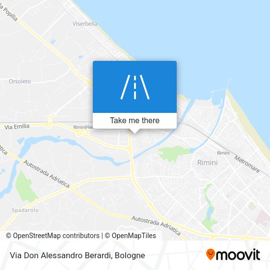 Via Don Alessandro Berardi map