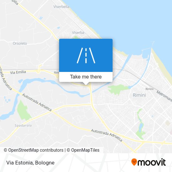 Via Estonia map