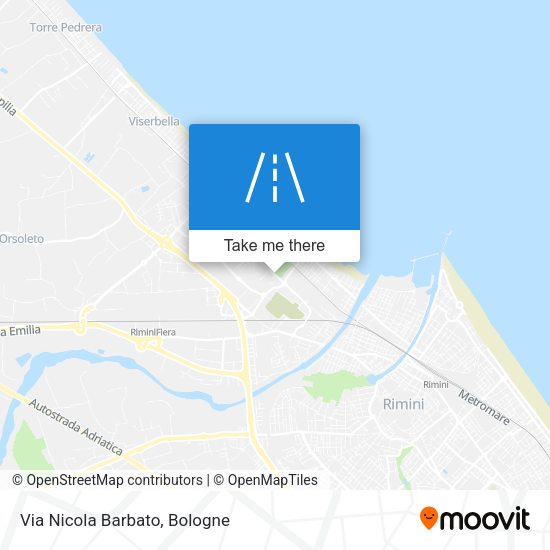 Via Nicola Barbato map