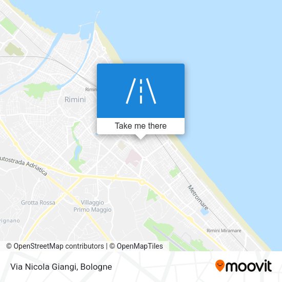 Via Nicola Giangi map