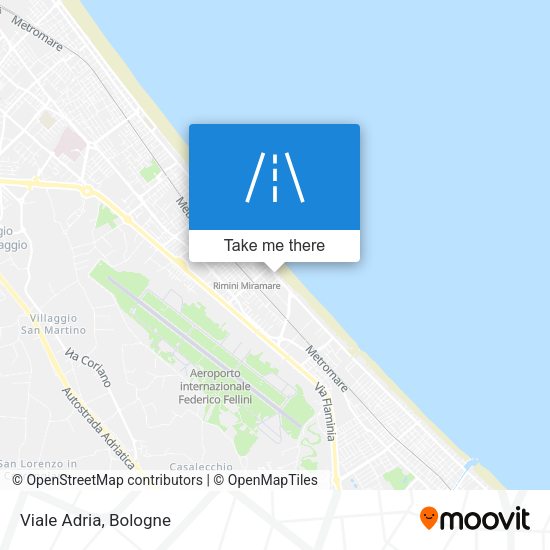 Viale Adria map