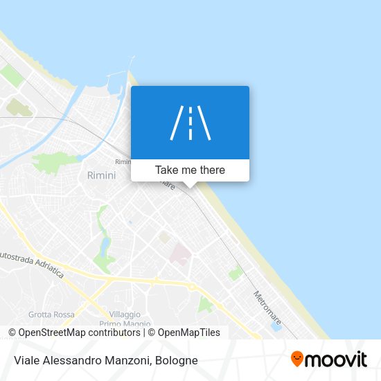 Viale Alessandro Manzoni map