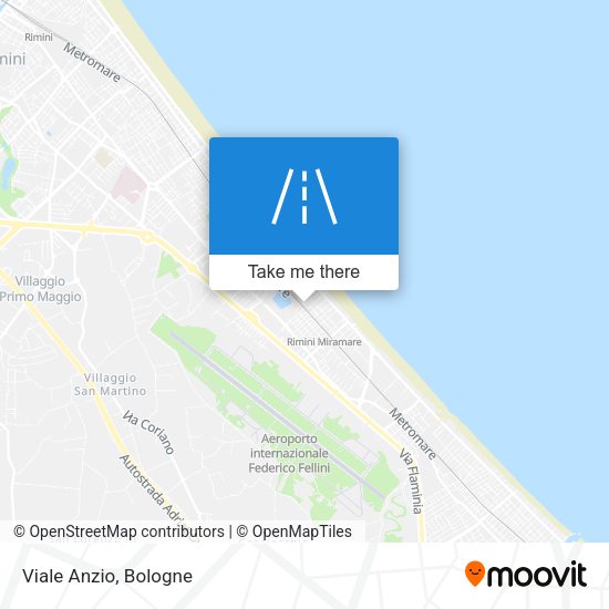 Viale Anzio map