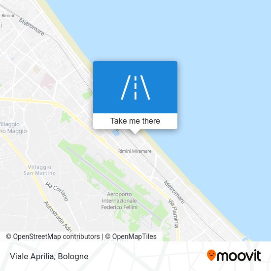 Viale Aprilia map