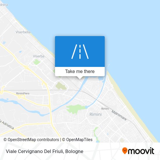 Viale Cervignano Del Friuli map