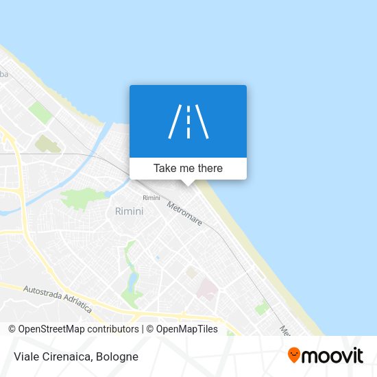 Viale Cirenaica map