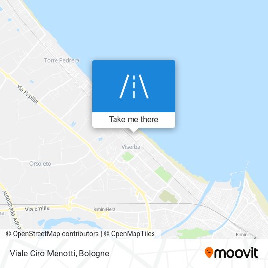 Viale Ciro Menotti map