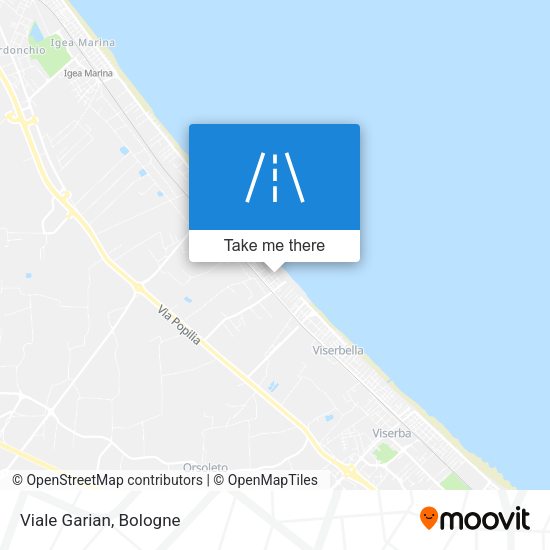 Viale Garian map