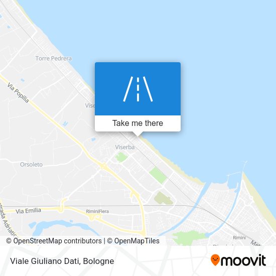 Viale Giuliano Dati map