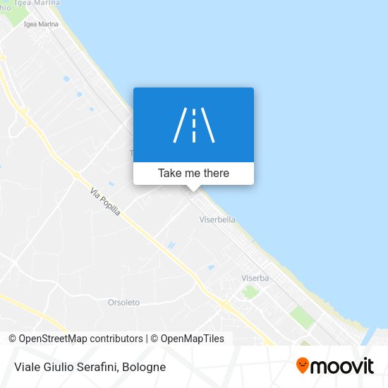 Viale Giulio Serafini map