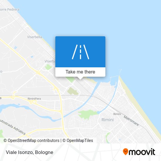 Viale Isonzo map