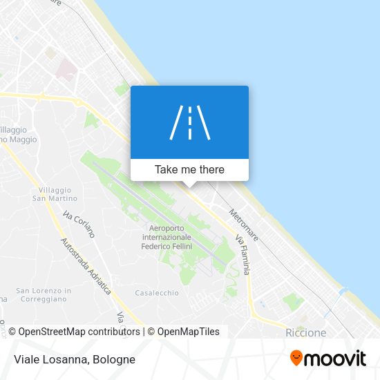 Viale Losanna map