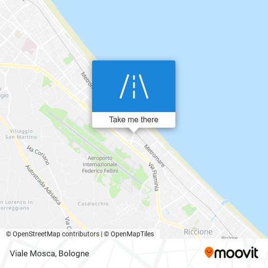 Viale Mosca map